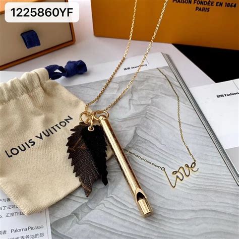 louis vuitton gold pendants|louis vuitton whistle.